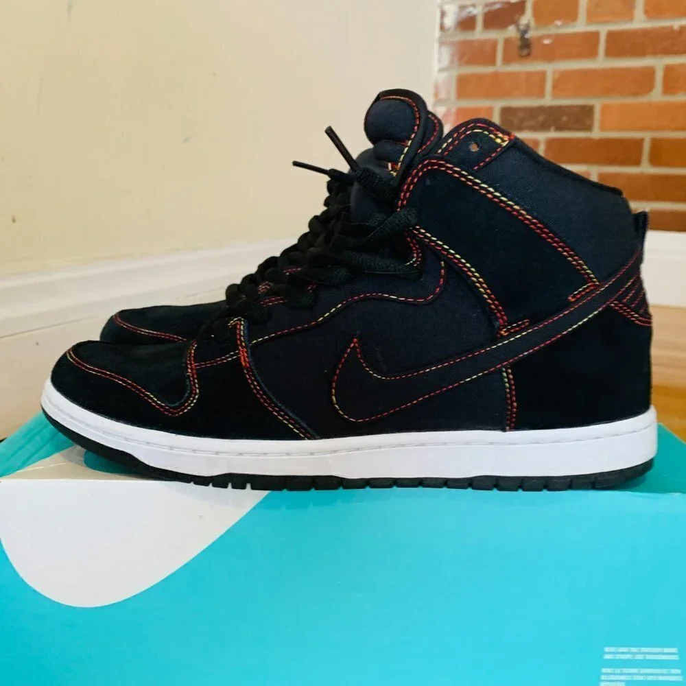 Nike SB Dunk High PRO SB Thermal Stitch 305050-012 Size 11.5 with Box